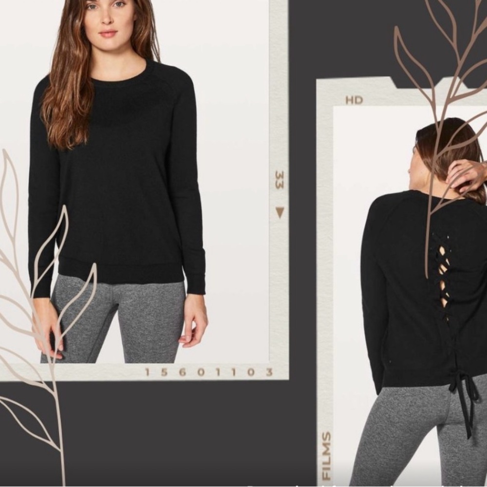 Lululemon Sweater M Black